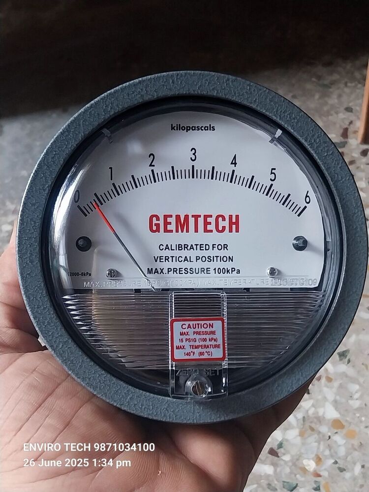GEMTECH OMEGA DIFFERENTIAL PRESSURE GAUGE IN JLPL INDUSTRIAL AREA CHANDIGARH