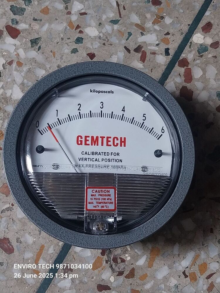 GEMTECH OMEGA DIFFERENTIAL PRESSURE GAUGE IN JLPL INDUSTRIAL AREA CHANDIGARH