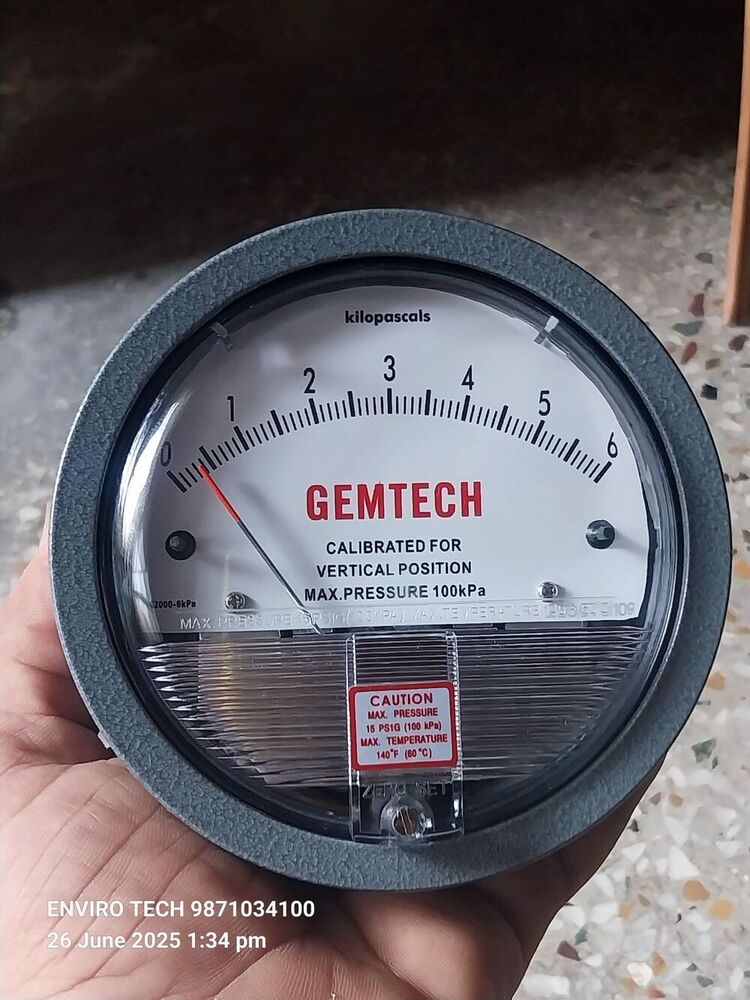 GEMTECH OMEGA DIFFERENTIAL PRESSURE GAUGE IN JLPL INDUSTRIAL AREA CHANDIGARH