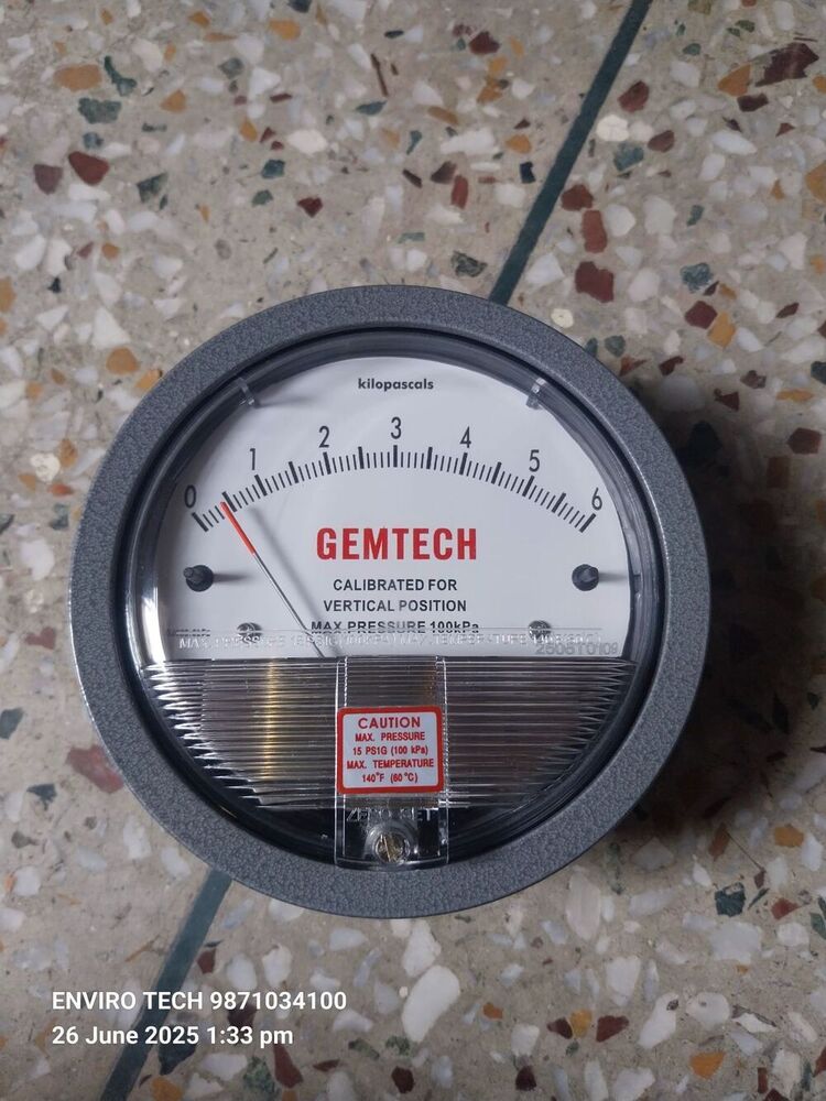 GEMTECH OMEGA DIFFERENTIAL PRESSURE GAUGE IN JLPL INDUSTRIAL AREA CHANDIGARH