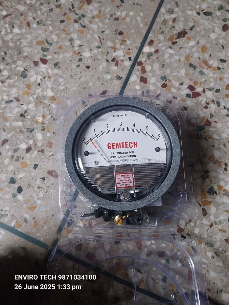 GEMTECH OMEGA DIFFERENTIAL PRESSURE GAUGE IN JLPL INDUSTRIAL AREA MOHALI