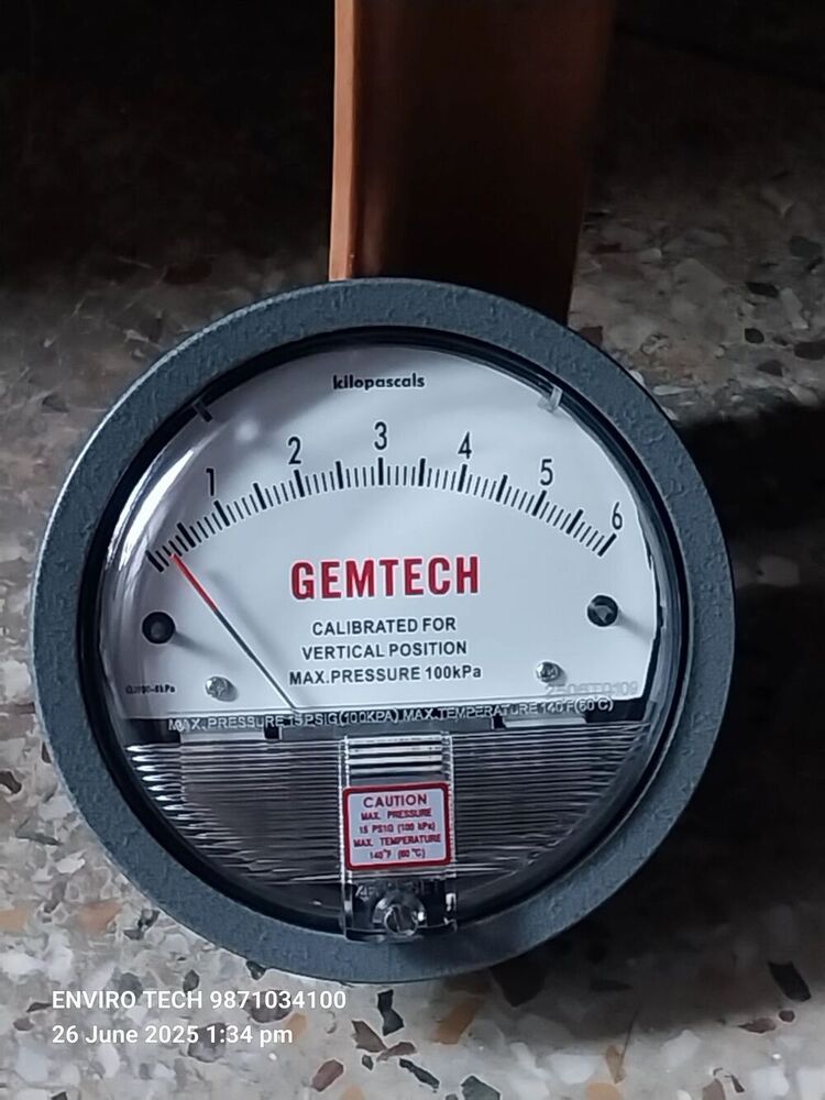 GEMTECH OMEGA DIFFERENTIAL PRESSURE GAUGE IN JLPL INDUSTRIAL AREA MOHALI