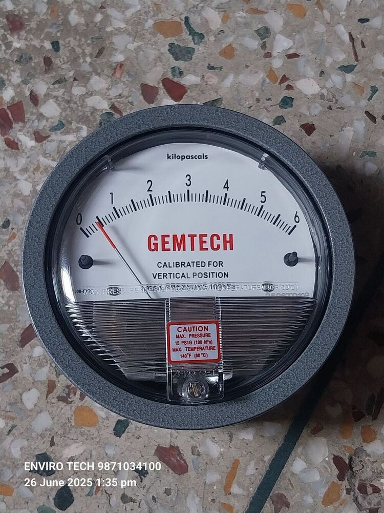 GEMTECH OMEGA DIFFERENTIAL PRESSURE GAUGE IN JLPL INDUSTRIAL AREA MOHALI