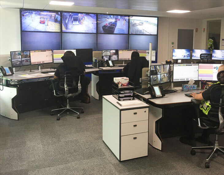 Industrial Security System - Application: Transportation Hubs