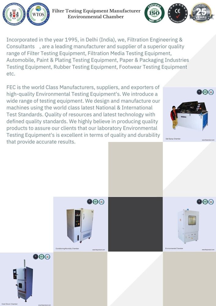 Humidity And Conditioning Chamber