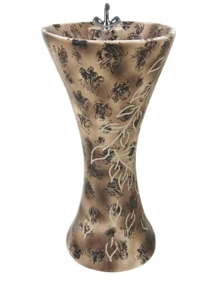 One टुकड़ा Stain-proof Glazed Surface Basin