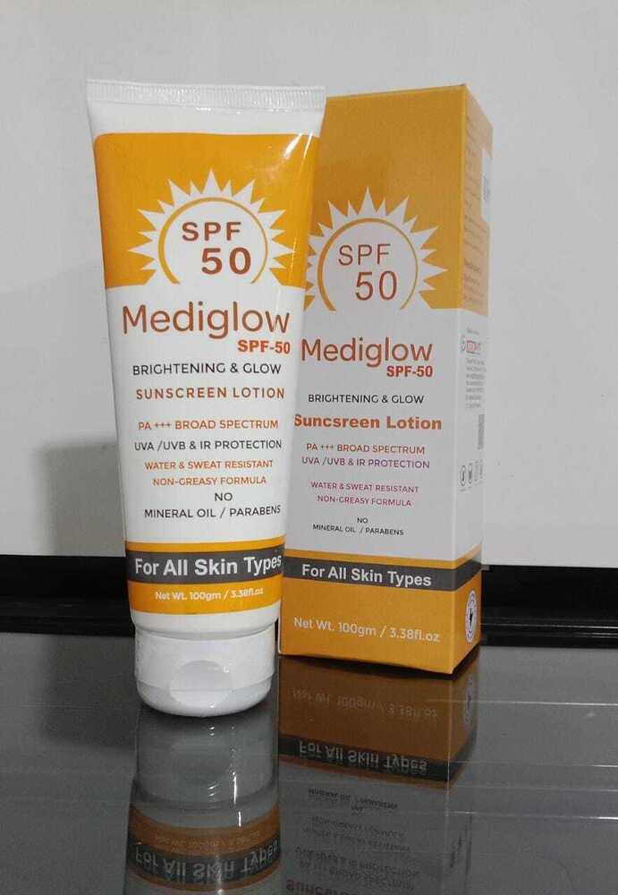Mediglow Spf-50 Gel - Formulations Form: Cream