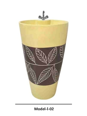 One टुकड़ा Floor-mounted Freestanding Basin