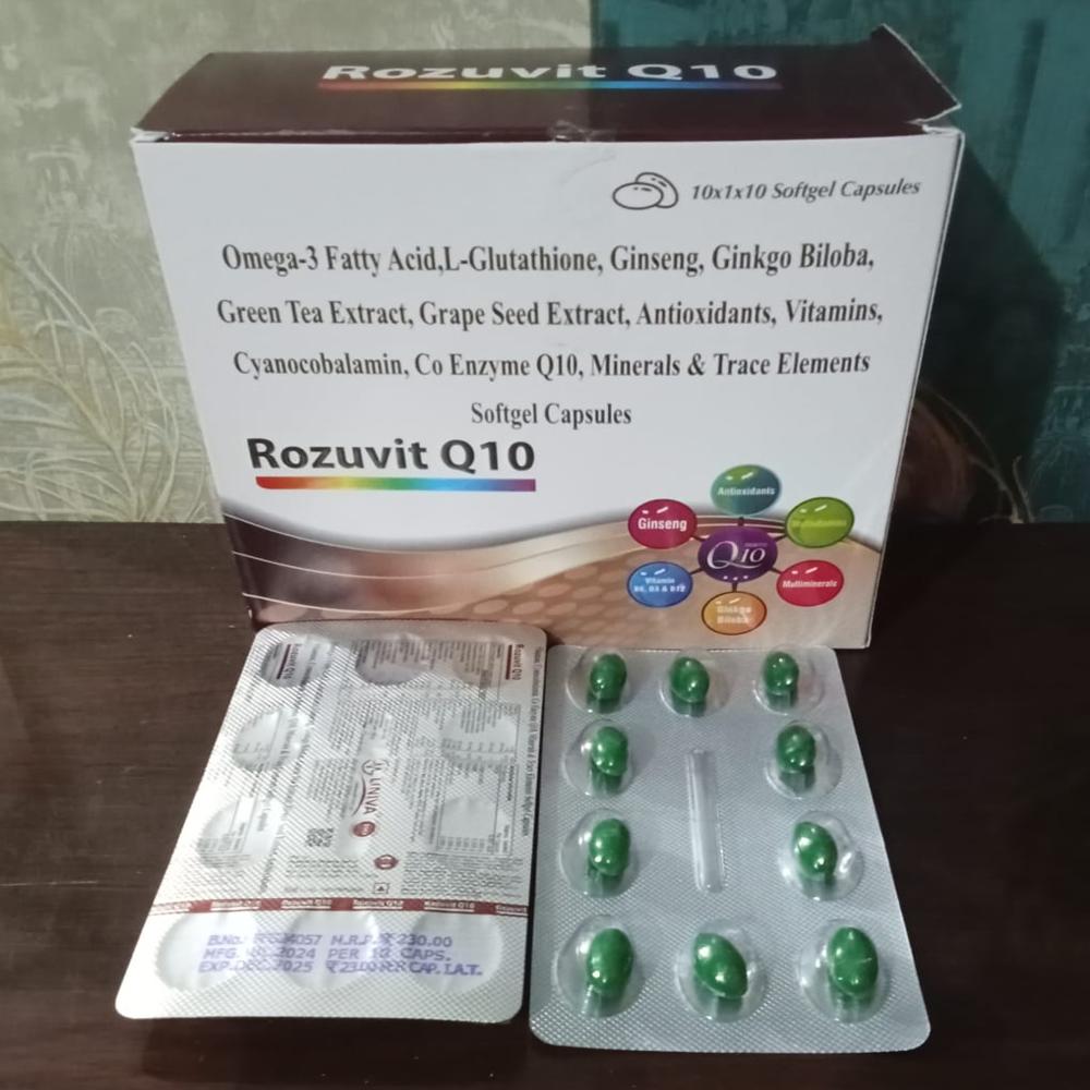 Rozuvit Q10 Capsule - Drug Type: General Medicines