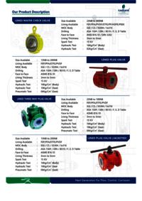 PFA Lined Three Way Plug Valve