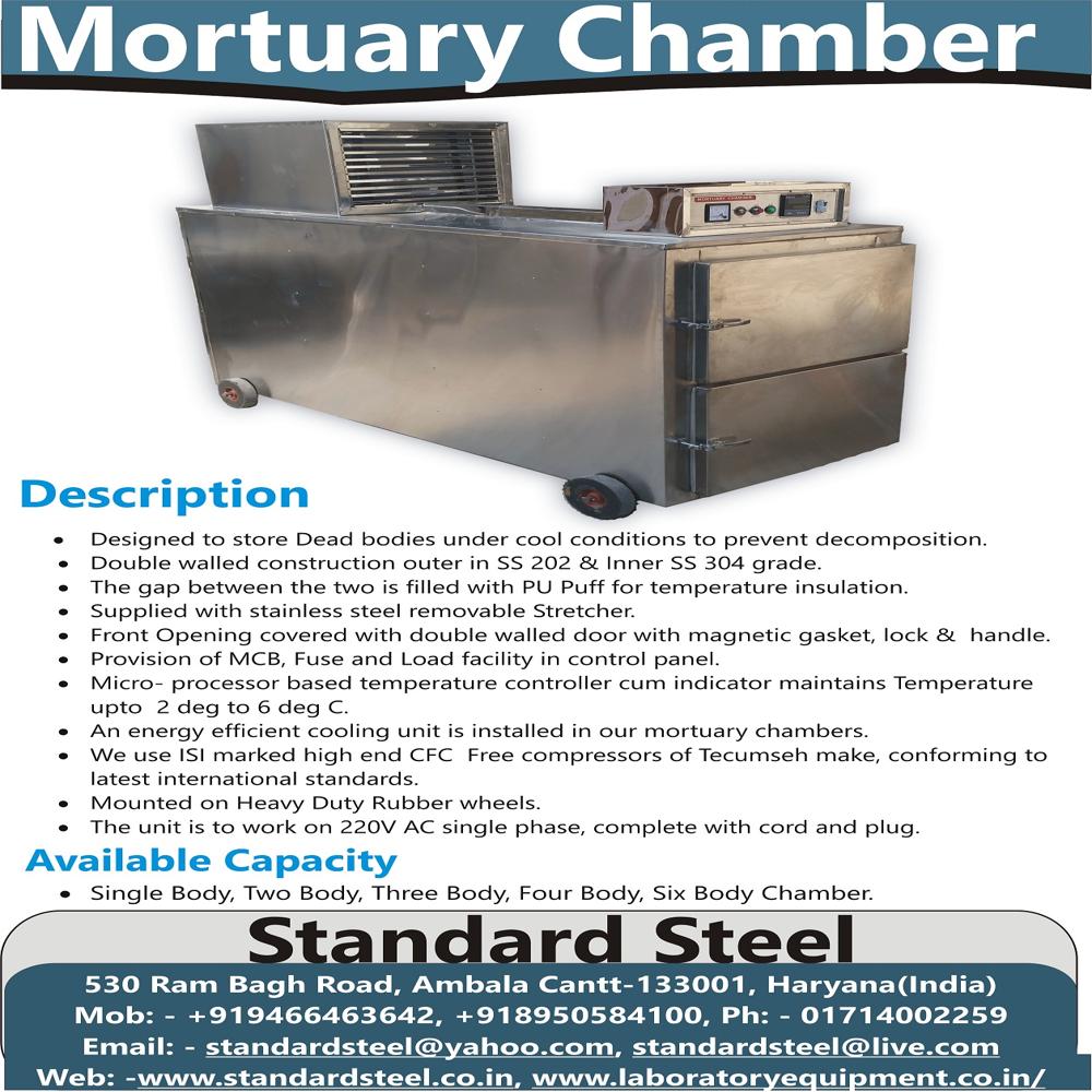 Dead Body Mortuary chamber 2 body