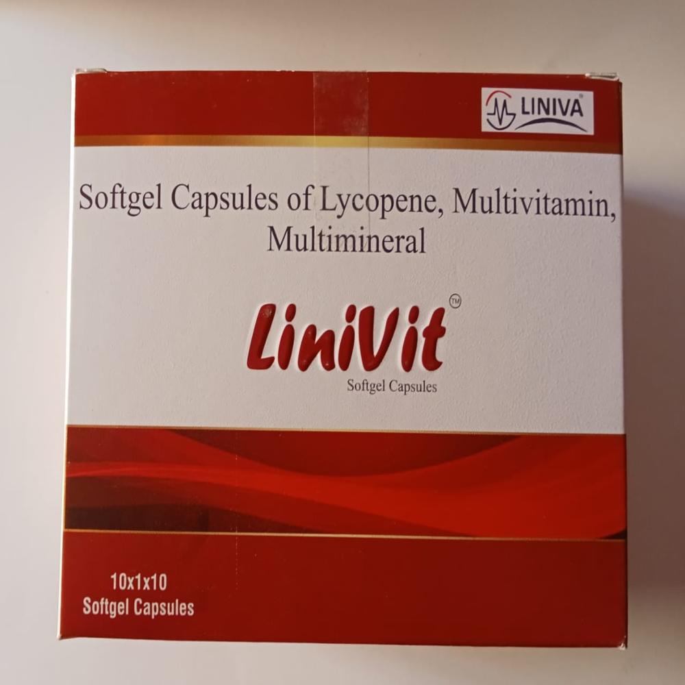 Linivit Capsule (Lycopen Multivitamin And Multi Mineral Capsul) - Dosage Form: As Per Doctor