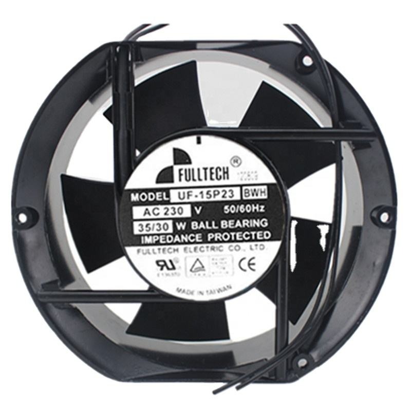 Fulltech UF-15P23BWH 230V AC 17250 172x172x50mm 35/30W 2750/3100RPM 195CFM UPS Control Cabinet Fan Power Supply Cooling Fan