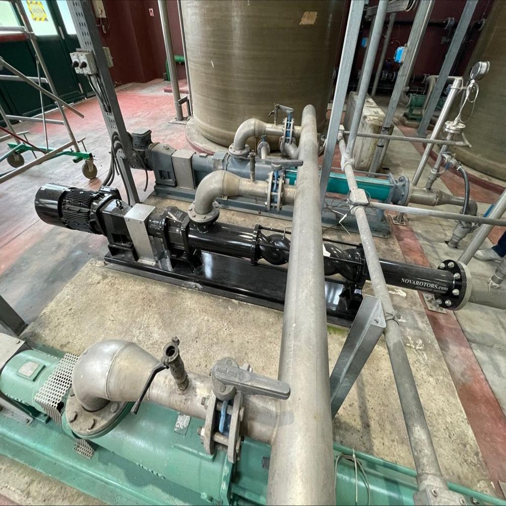 Novarotor Progressive Cavity Pumps - Color: White