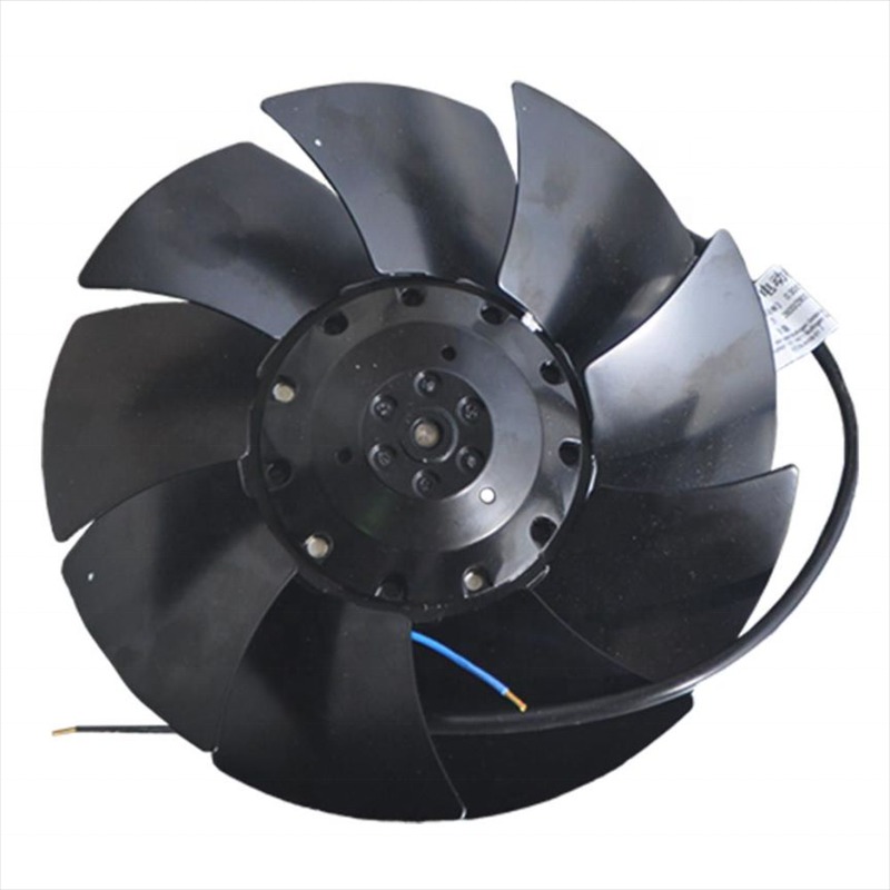 Ebmpapst A2e200-ah38-01 230vac 0.3a 64w 200mm 2600rpm Outer Rotor Electric Control Cabinet Motor Axial Cooling Fan - Color: Black