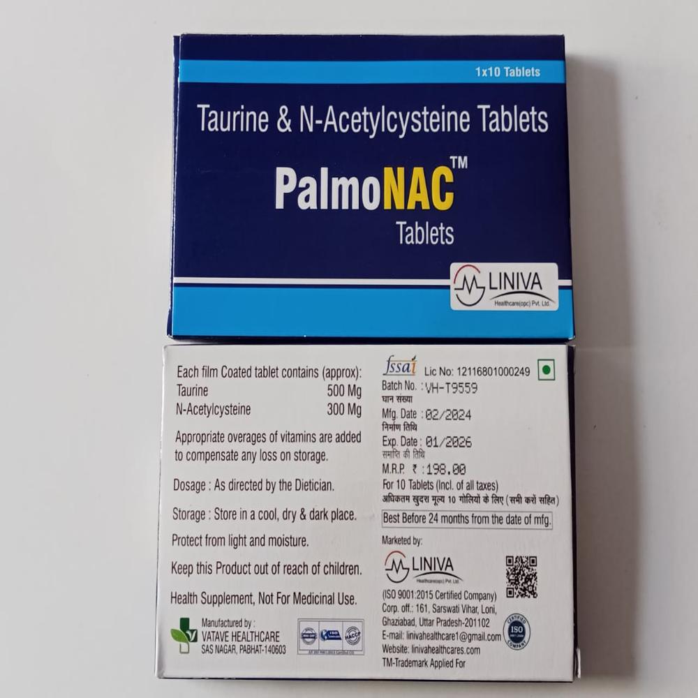 Palmonac Tablet - Drug Type: General Medicines