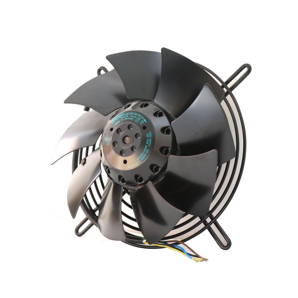 Ebmpapst S2d200-bh18-01 M2d068-bc 200mm 0.17a 68w 400v Ac 2600rpm Electric Control Cabinet Axial Cooling Fan - Color: Black