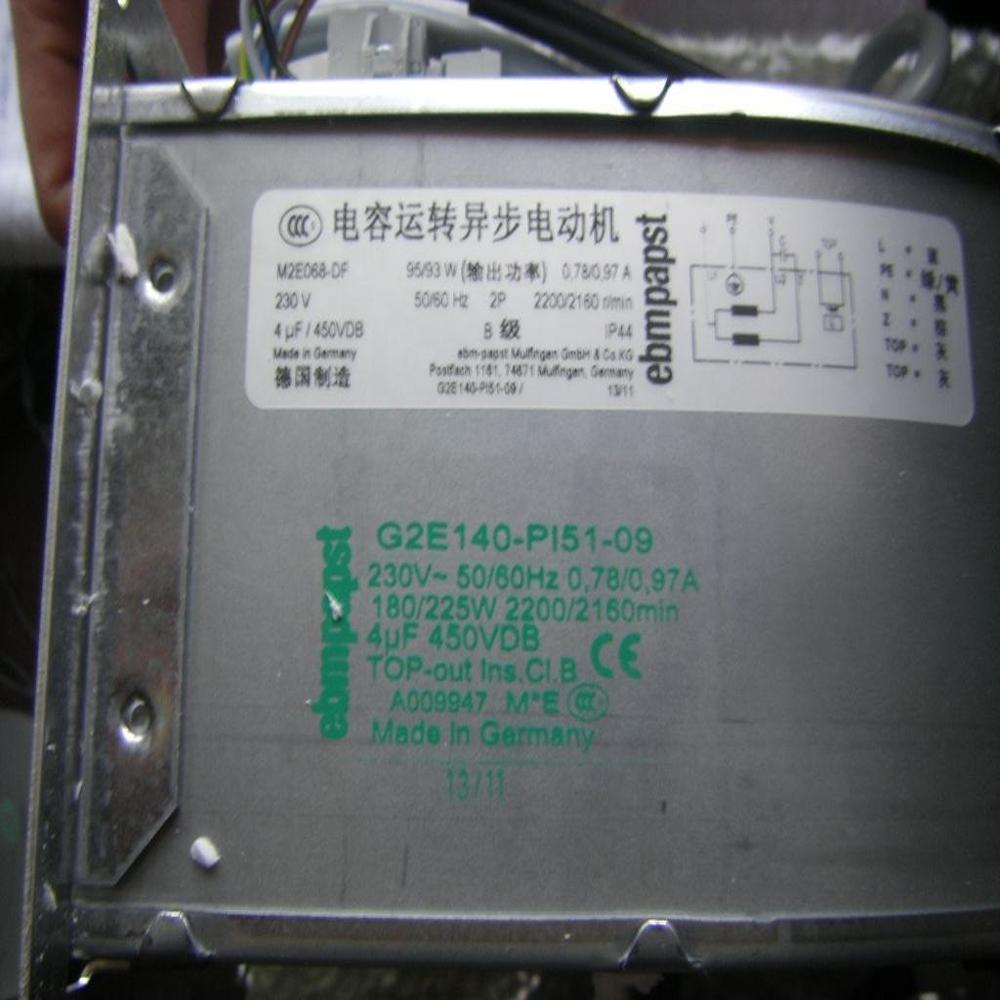 ebmpapst G2E140-PI51-42 Discontinued G2E140-PI51-09 230V AC 180W 140mm ABB Inverter Blower Centrifugal Fan RF2C-140/059