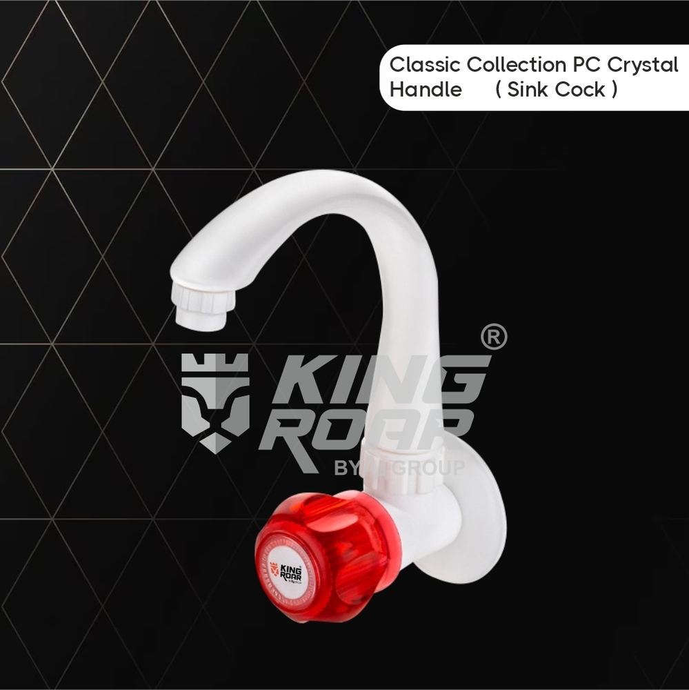 Devam Round Slim Plastic Shower For Bathroom - Color: White