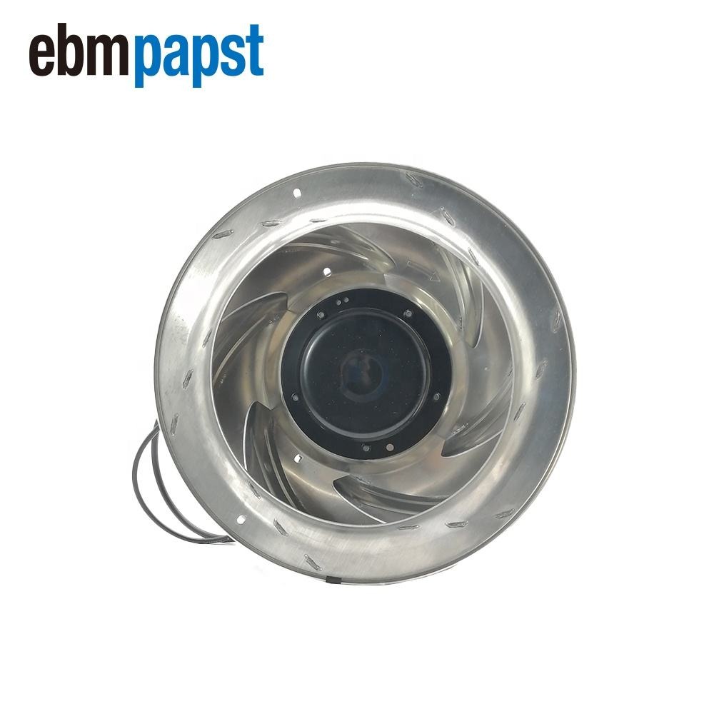 Ebmpapst R3G310-AN48-78 SK-R1-FAN1-F8 230V AC 4700RPM 310mm 3A 470W EC Metal Impeller AB Inverter Centrifugal Cooling Fan
