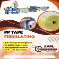 80GF PP TAP FIBRILLATING EXTRUSION PLANT