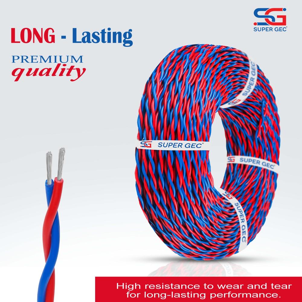 14-76 Gec Aluminium Flexible Polypack 90 Mtr - Color: Multi Colors