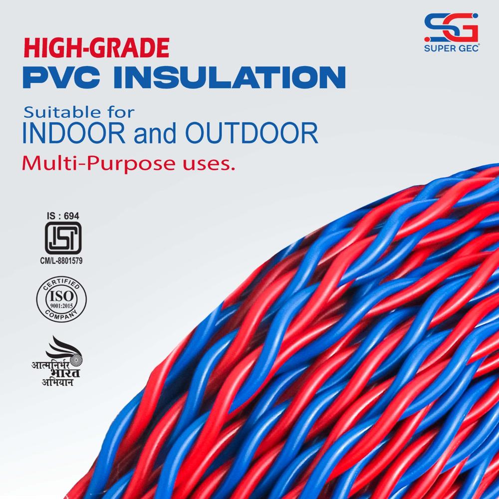 14-76 Gec Aluminium Flexible Polypack 90 Mtr - Color: Multi Colors