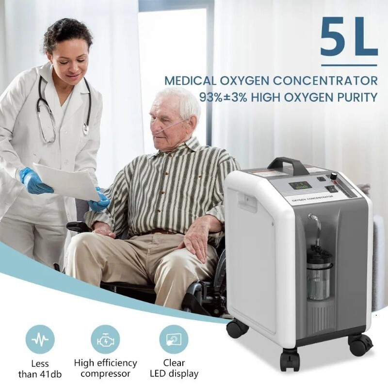 MISTECH OXYGEN CONCENTRATOR 5 LPM