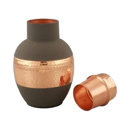 Copper Apple Pot By Metal Krafts