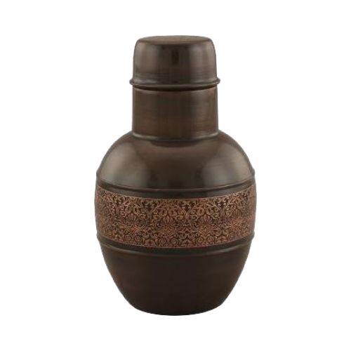 Copper Apple Pot By Metal Krafts