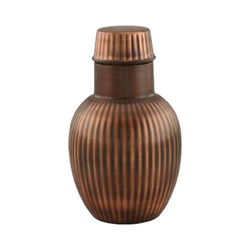 Copper Apple Pot By Metal Krafts