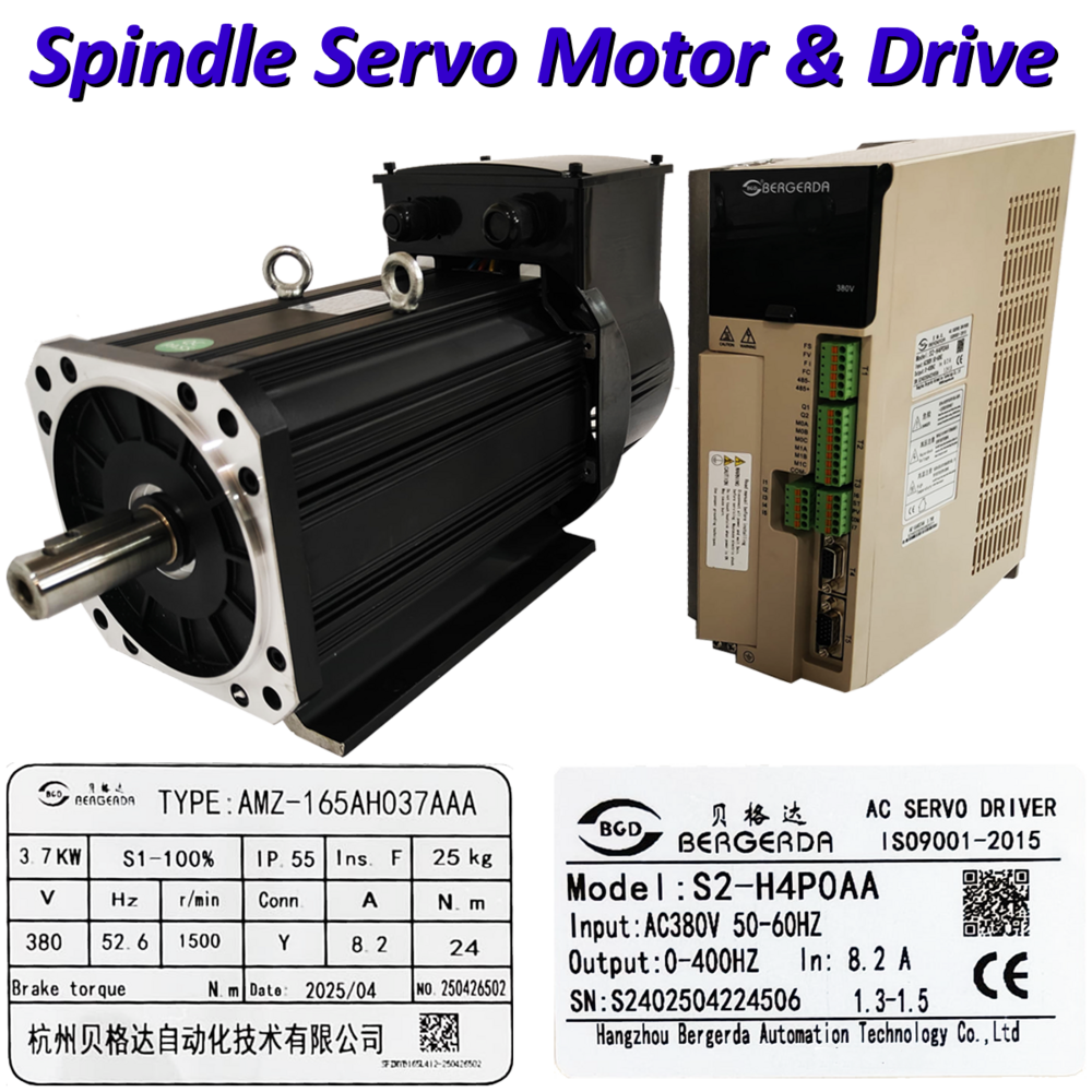 Spindle Servo Motor and Drive