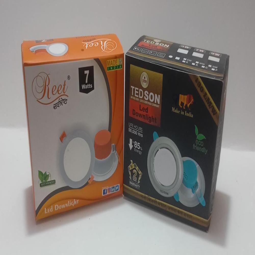 Led Packaging Box - Coating Type: Gloss