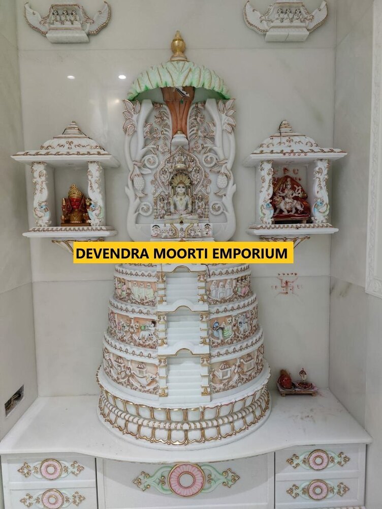 Marble Jain Temples with Jain Tirthankara Idols