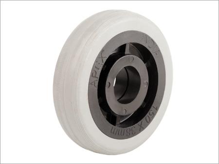 Rubber Wheels with Nylon Hib