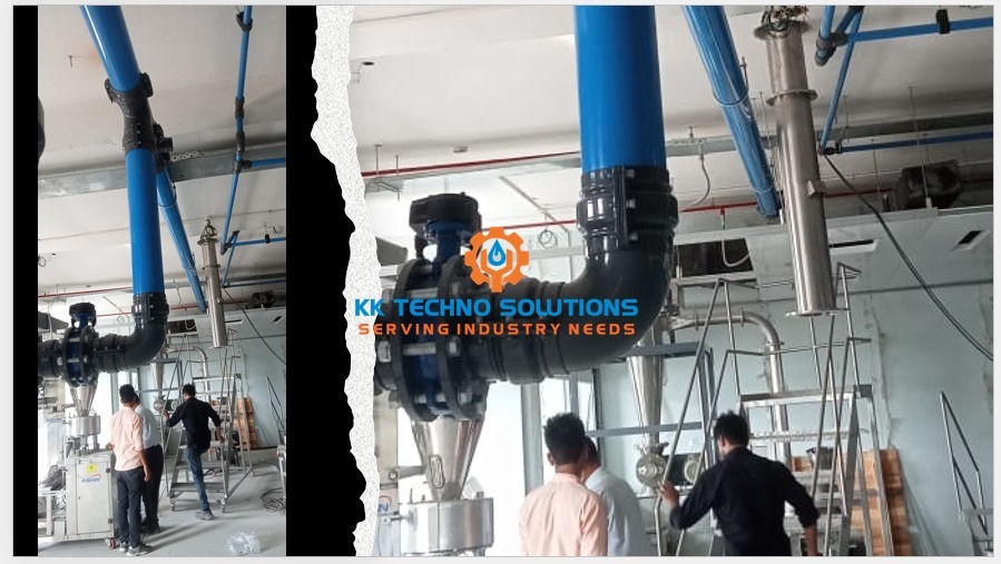 Compressed Air Pipe Fitting With Connectors - Application: Industrial
