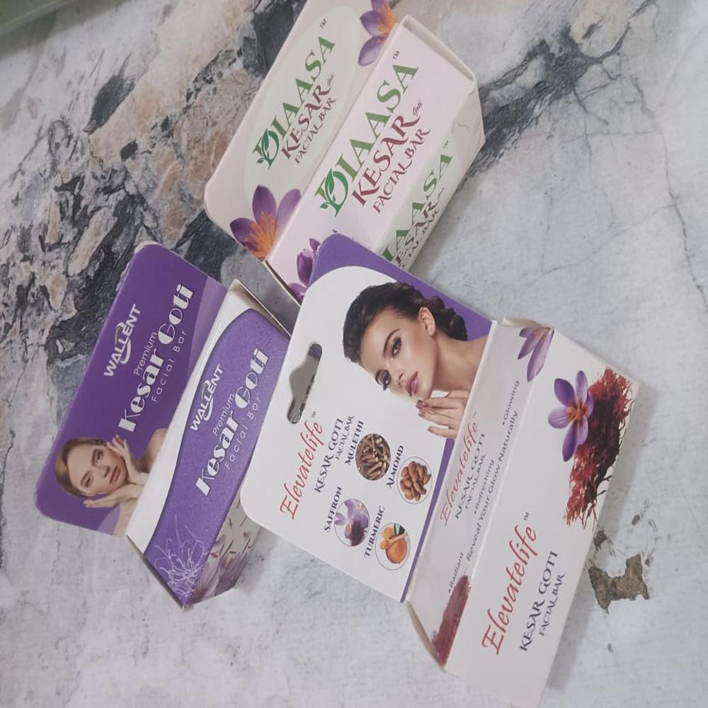 KESAR  SOAP PACKAGING BOX 