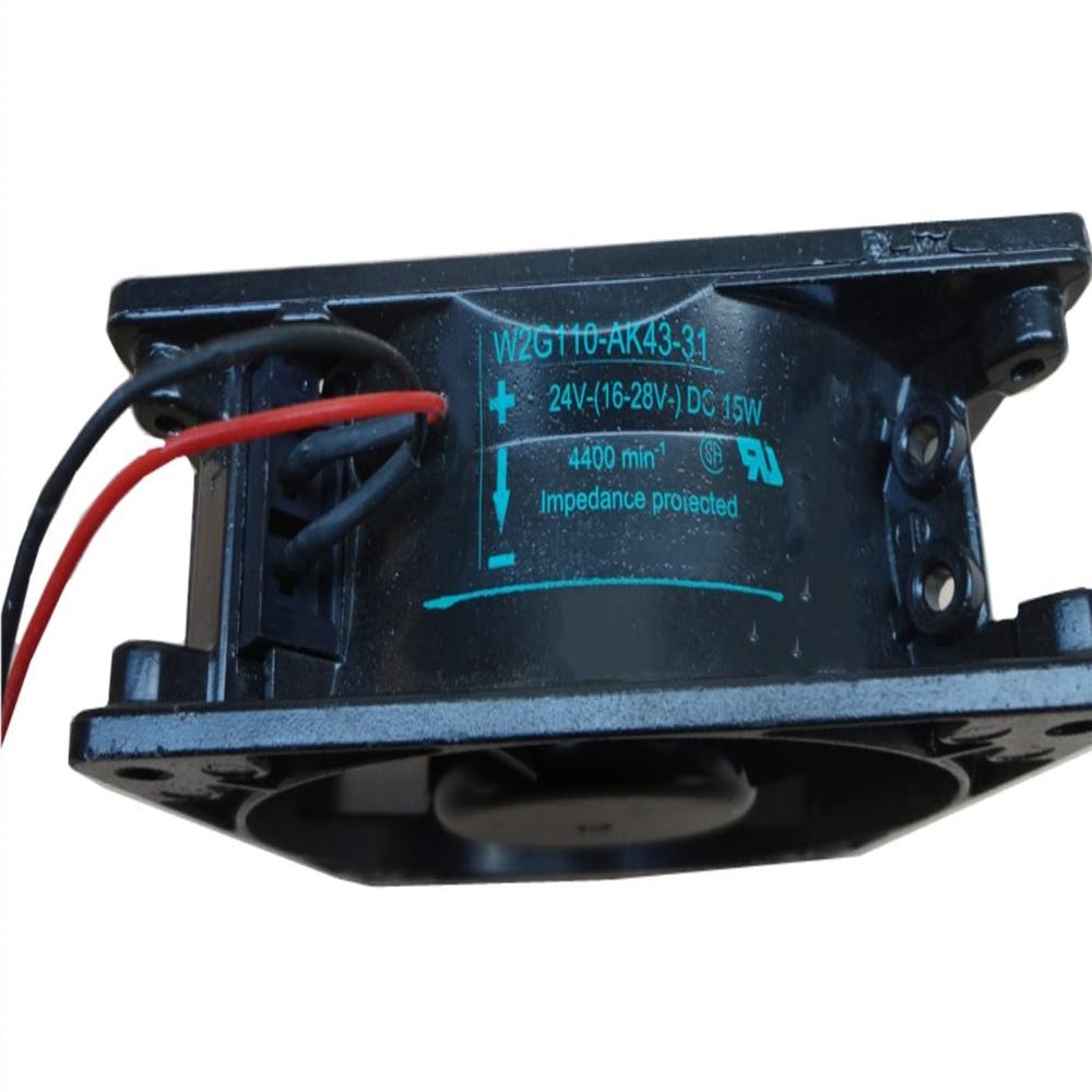 EBM PAPST W2G110-AK43-31 24V 15W 12038 Cooling Fan 120X120X38mm