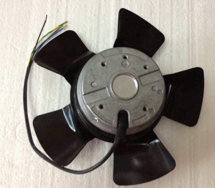 ebmpapst A2E200-AF05-15 230V AC 2650RPM 51W 1.5A 200mm 4 Wires Ball Bearing Axial Cooling Fan of Pitch Motor