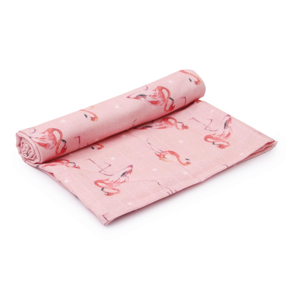 Organic Cotton Digital Printed Baby Swaddle