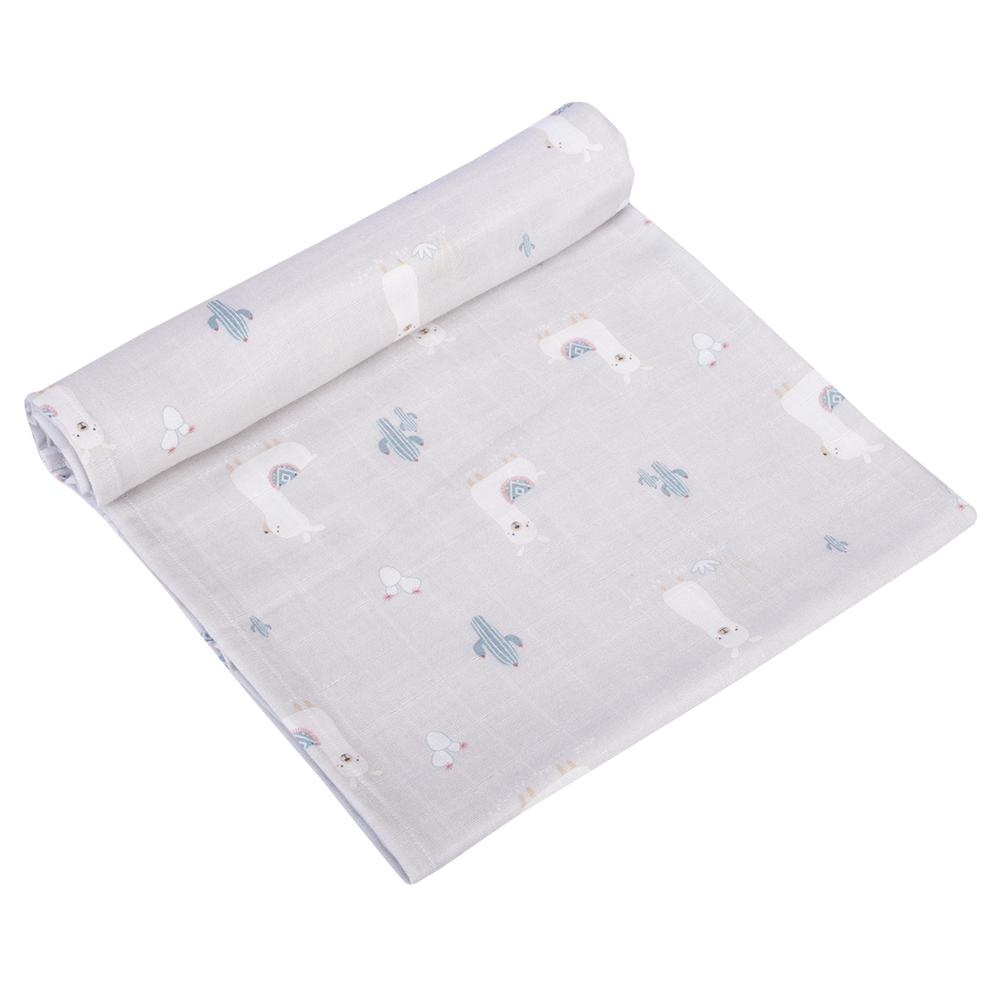 Organic Cotton Digital Printed Baby Swaddle