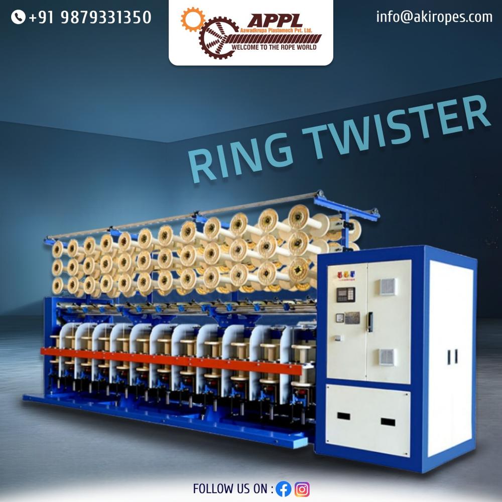 10 Inch Ring Twister - Automatic Grade: Semi-automatic