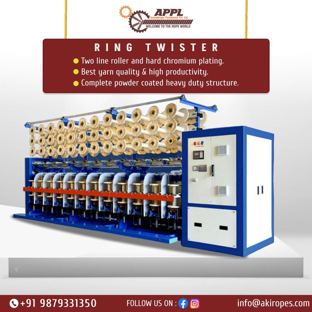 11.25 Inch Ring Twister - Automatic Grade: Semi-automatic