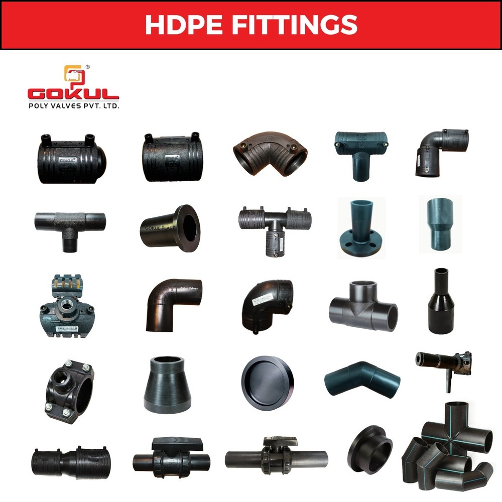 Gokul Pe Pipe Fitting Reducer - Application: Industrial & Water Line