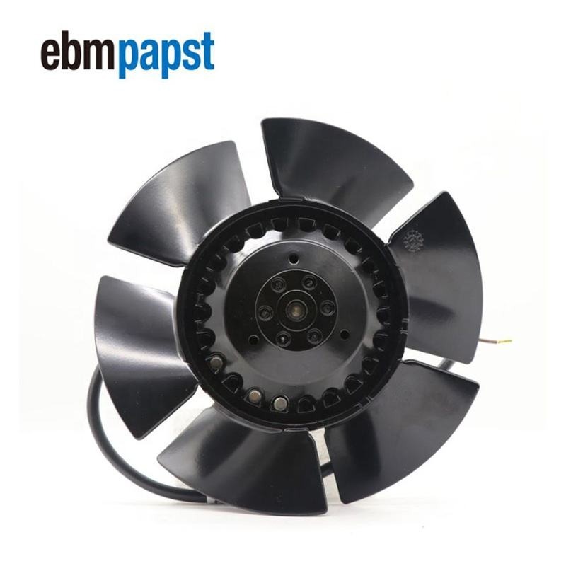 Ebmpapst A2e170-af23-01 170*63mm 230v Ac 48w 0.23a 2700rpm Ip44 Ball Bearing Inverter Axial Cooling Fan - Color: Black