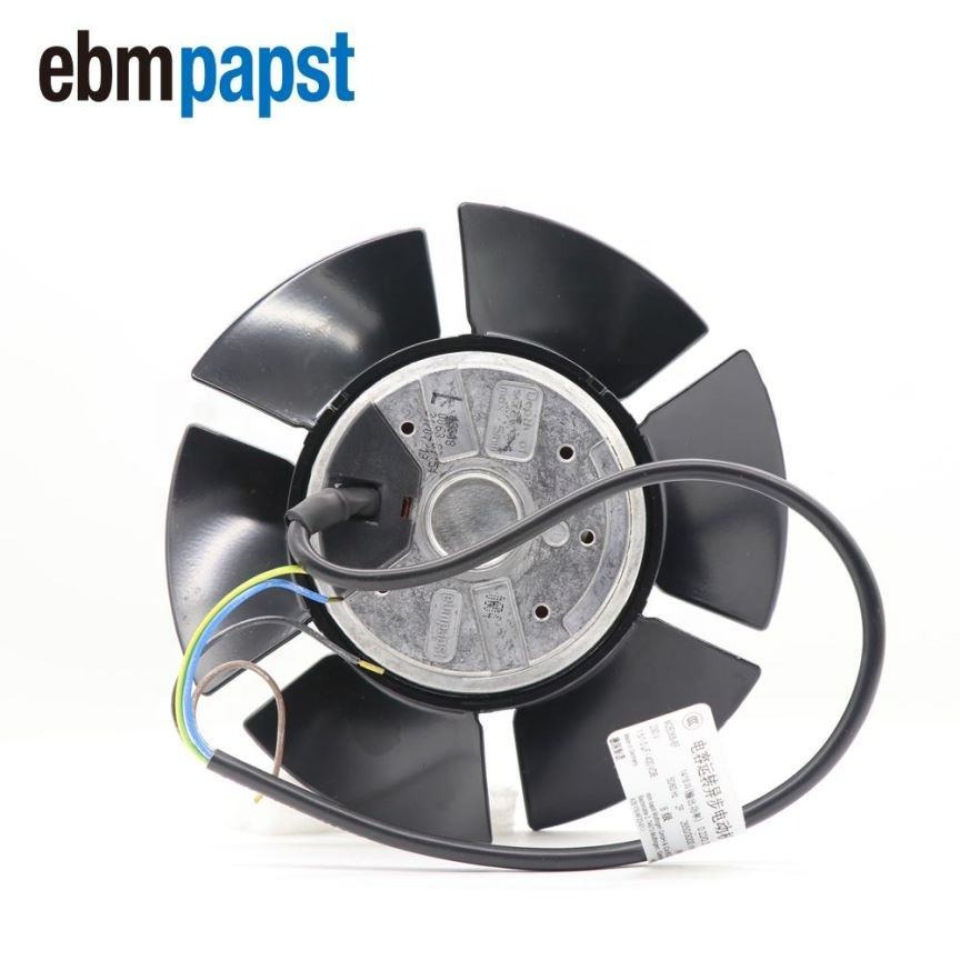 Ebmpapst A2e170-af23-01 170*63mm 230v Ac 48w 0.23a 2700rpm Ip44 Ball Bearing Inverter Axial Cooling Fan - Color: Black
