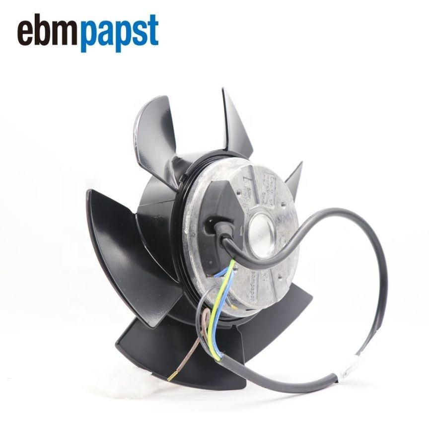 Ebmpapst A2e170-af23-01 170*63mm 230v Ac 48w 0.23a 2700rpm Ip44 Ball Bearing Inverter Axial Cooling Fan - Color: Black