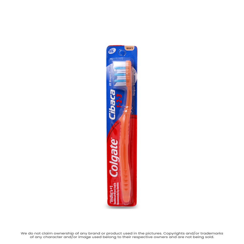 Colgate Cibaca 1-2-3 toothbrush