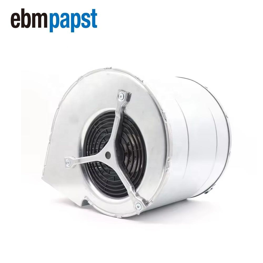 ebmpapst D2E146-CD51-23 230V AC 1.01A 130W 1850RPM 146mm Ball Bearing Cabinet Double Inlet Centrifugal Blower Cooling Fan