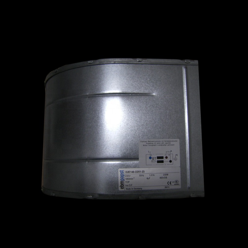 ebmpapst D2E146-CD51-23 230V AC 1.01A 130W 1850RPM 146mm Ball Bearing Cabinet Double Inlet Centrifugal Blower Cooling Fan